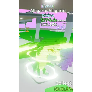 ALLIGARTO ALLIGARTO CYBER -GO UP FOR BRAINROT