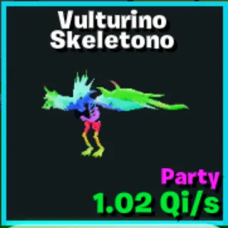 Party Vulturino Skeleteno - GO UP FOR BRAINROT