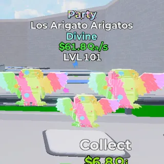 Los Arigato Arigatos Party - GO UP FOR BRAINROTS