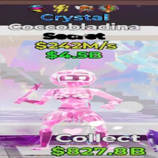 COCCOBLADINA CRYSTAL 4 TRAITS - fortnite steal the brainrot