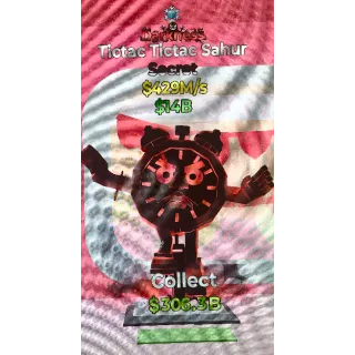 Darkness Tictac Tictac Sahur