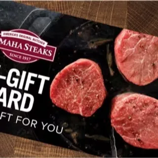 $100.00 USD OMAHA STEAKS gift card