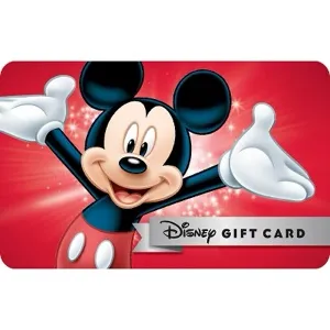 $200.00 USD Disney Gift Card