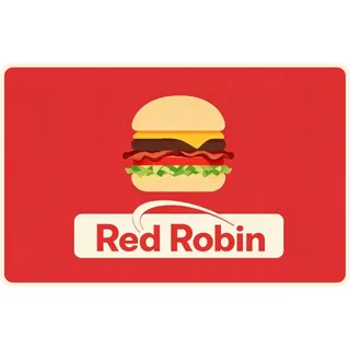 $100.00 USD Red Robin gift card