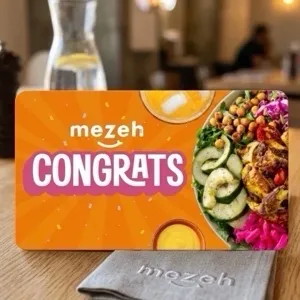 $50.00 USD Mezeh Gift Card (Mezeh.com)