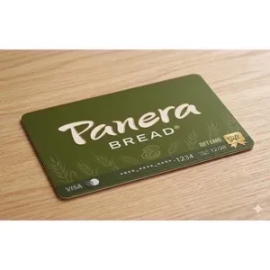$199.00 USD Panera Gift Card
