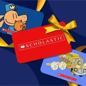 $100.00 USD Scholastic (scholastic.com) Gift Card
