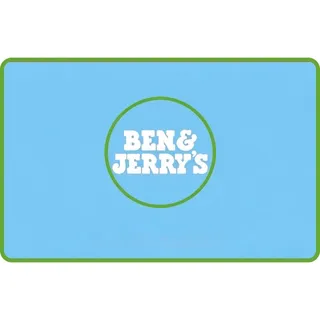 $100.00 USD Ben & Jerry's gift card (benjerry.com)