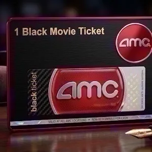 1 AMC BLACK TICKET USD