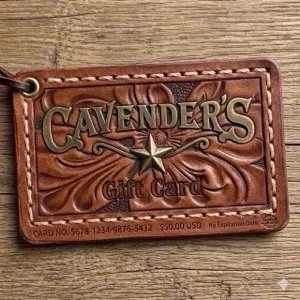 $50.00 USD Cavanders Gift Card
