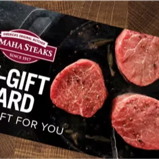 $100.00 USD OMAHA STEAKS gift card