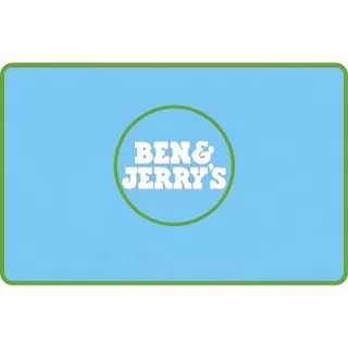 $100.00 USD Ben & Jerry's gift card (benjerry.com)