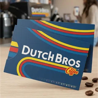 $100.00 USD DUTCHBROS gift card