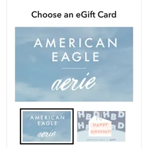 $150.00 USD AE.Com Gift Card