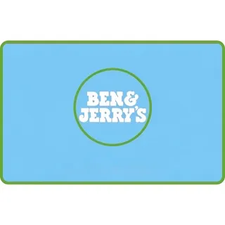 $100.00 USD Ben & Jerry's gift card (benjerry.com)