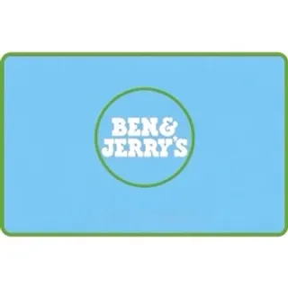$100.00 USD Ben & Jerry's gift card (benjerry.com)
