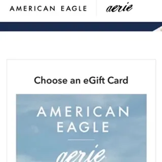 $150.00 USD American Eagle Gift Card (Ae.com)