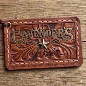 $50.00 USD Cavanders Gift Card