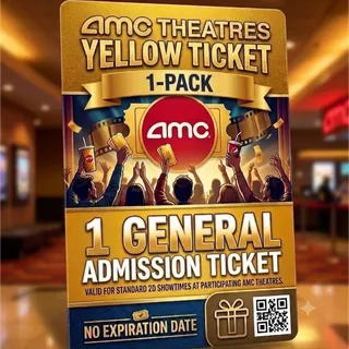 Amc yellow E-ticket 1 pack (x1)
