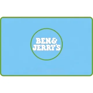 $100.00 USD Ben & Jerry's gift card (benjerry.com)