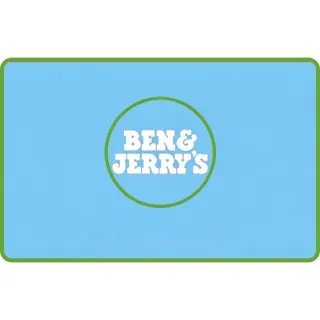 $100.00 USD Ben & Jerry's gift card (benjerry.com)