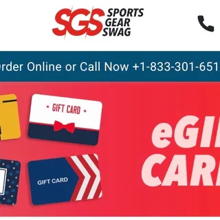 $100.00 USD Sports Gear Swag gift card