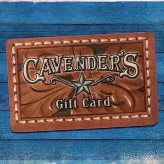 $50.00 USD Cavender Gift Card 