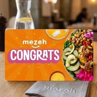 $50.00 USD Mezeh Gift Card (Mezeh.com)