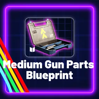 Medium Gun Parts Blueprint