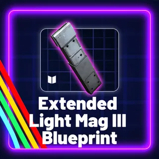 Extended Light Mag III Blueprint