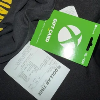 Xbox gift card 