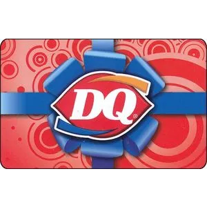 Dairy queen deals gift card