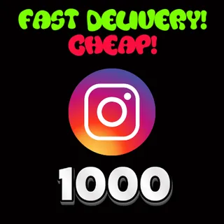 1000 Instagram Followers