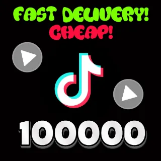 100000 Tiktok Views