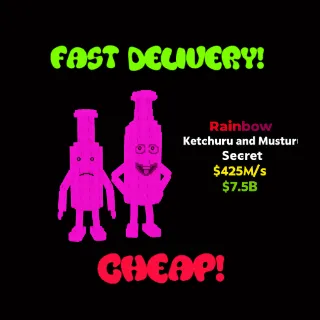 Rainbow Ketchuru and Musturu 425M/s