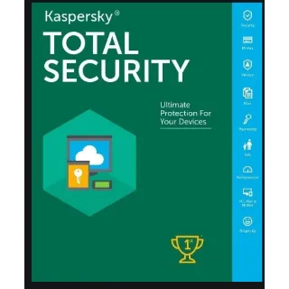 Kaspersky Total security 2022  - 1 Device 1 Year