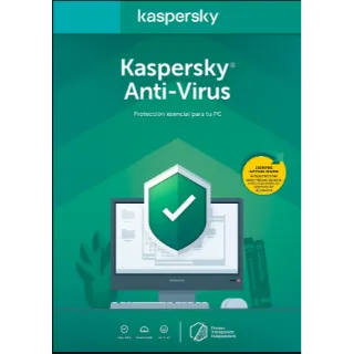 kaspersky anti-virus 2024 - 1 device 1 year.