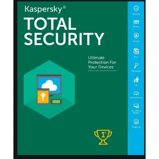 Kaspersky Total security 2024 - 1 Device 6 months.