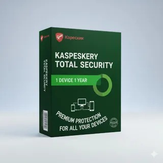 Kaspersky Total Security 1 DEVICE 9 Months 2026 License Key Global