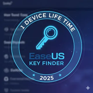 EaseUS  EaseUS Key Finder 1 Device Lifetime License Key 2025