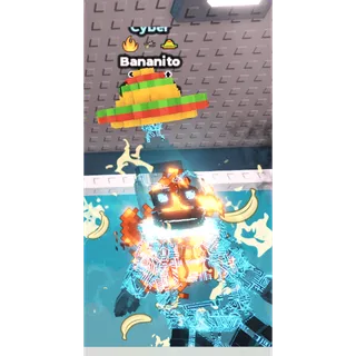Cyber Bananito - 345M/s - Secret - Fire - Bombardiro - Sombrero 1M / Fast delivery!