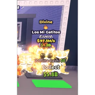 Divine Los Mi Gatitos - 97.5M/s - Secret - Fire NU4 / Fast delivery!