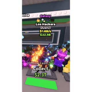 Galaxy Los Hackers / ONLY 22 EXIST!!! - 1.6B/s - Secret - Fire - Starfall - Matteo - Spider MXX / Fast delivery!