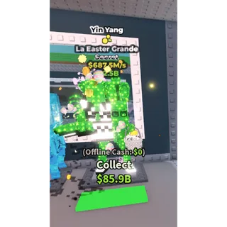 Yin Yang La Easter Grande / SUPER RARE LUCKY POT MUTATION!!! - 687.5M/s - Secret - Lucky / Fast delivery!
