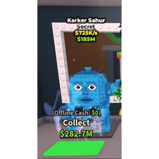 Karker Sahur - 725K/s - Secret / Fast delivery!