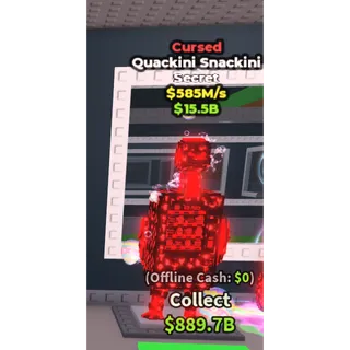 Cursed Quackini Snackini / Only 21 Exist!!! - 585M/s - Secret M2X / Fast delivery!