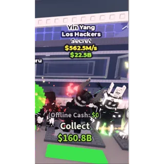 Yin Yang Los Hackers / ONLY 37 EXIST!!! - 562.5M/s - Secret XM / Fast delivery!