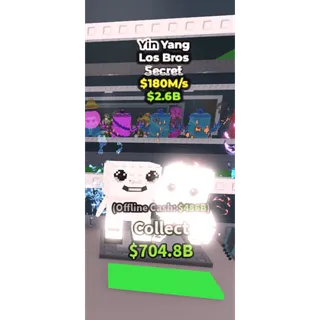 Yin Yang Los Bros - 180M/s / Fast delivery!