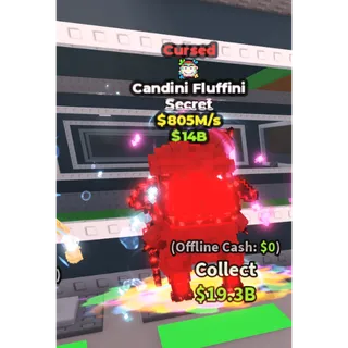 Cursed Candini Fluffini - 805M/s - Secret - Chicleteira 2M / Fast delivery!