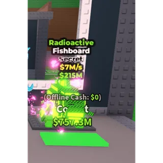 Radioactive Fishboard - 7M/s - Secret / Fast delivery!